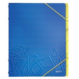 Carpeta Clasificadora Leitz Urban Chic A4 Pp 6 Separad.Con Goma Azul 4 unidades Precio: 47.294544. SKU: B198YZ798Q