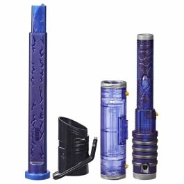 Hasbro Star Wars Lightsaber Forge Kyber Core Sable láser electrónico Mandalorian Sable negro Juguetes para niños 4 años