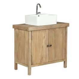 DKD Home Decor Mueble de Baño Alpino 56 x 78 x 81 cm Mango y Cerámica Precio: 504.69000054. SKU: B149TPV38W