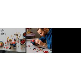 LEGO 76326 Busto de Iron Spider-Man Marvel para Construir y Exponer - Set Coleccionable para Adultos +18 años