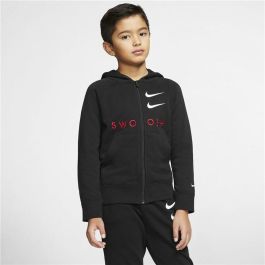 Chaqueta Deportiva para Niños Nike Swoosh Negro
