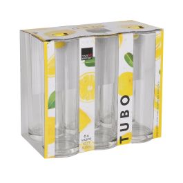 Set de 6 Vasos Tubo Lemon 32 cl - Royal Leerdam (4 Cajas)