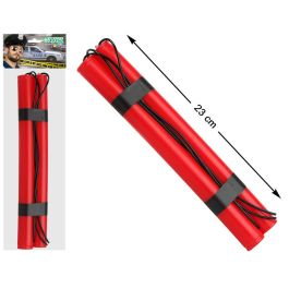 Dinamita Decorativa Juguete 23 cm Para Disfraces de Forajido, Bandido, Vaquero Precio: 1.68999974. SKU: S1130945