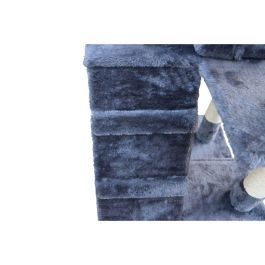 Árbol rascador para gatos Gloria Nilo Gris Poliéster Madera Papel Plástico Sisal 7,5 cm