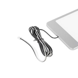 Herrajes Alk Lámpara Paneled 5W Gris con Sensor PIR Embutida para Muebles de Cocina o Armario