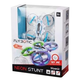 Bizak Dron Acrobático Neon con Transmisión 2.4GHz, 3 Canales, Luces LED Azul y Verde, Edad Recomendada +3 Años Precio: 51.68999968. SKU: B1HSKWZ8RC