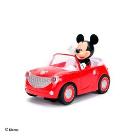 Coche Radio Control Mickey Roadster 27 Mhz ¡Gira Sobre Si Mismo! (Figura No Extraible) 19 Cm