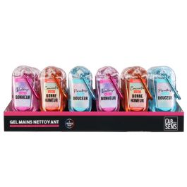 Le Lab des Sens Gel Manos Con Mosquetón 30 Ml Tropical Naranja Vainilla Azul Lilas Rosa