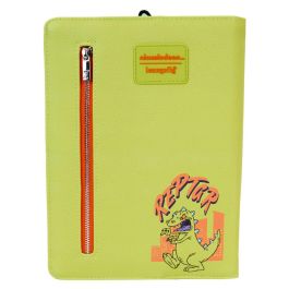 Loungefly Cuaderno Reptar Rugrats piel vegana 150 páginas rayadas con bolsillo y marcapáginas 21,87x16,25cm