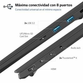 LG 17Z90R Gram Portátil Ultraligero 17" 2K WQXGA 144Hz Intel i7-1360P 32GB 512GB SSD RTX 3050 Win 11 Negro LG 17Z90R Gram Portátil Ultraligero 17" 2K WQXGA 144Hz Intel i7-1360P 32GB 512GB SSD RTX 3050 Win 11 Negro