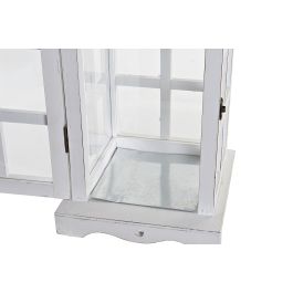 Farola Tradicional DKD Home Decor Blanco 21 x 51 x 21 cm Farola Tradicional DKD Home Decor Blanco 21 x 51 x 21 cm