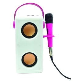 Potente altavoz Bluetooth iluminado de Barbie con micrófono