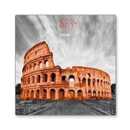 Beurer GS-215 Báscula Digital de Vidrio con Diseño del Coliseo de Roma, Pantalla LCD, Hasta 180 kg Beurer GS-215 Báscula Digital de Vidrio con Diseño del Coliseo de Roma, Pantalla LCD, Hasta 180 kg