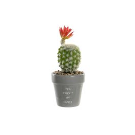 DKD Home Decor Planta Cactus Cerámica Gris Rosa 8 x 20 x 8 cm (8 Unidades) Precio: 28.69000024. SKU: B1F3VEDR2F