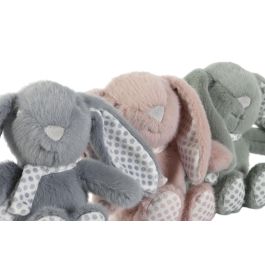 DKD Home Decor Peluche Baby Rosa Azul 10 x 15 x 20 cm (3 Unidades)