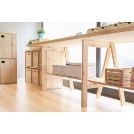 Astigarraga Tablero de madera maciza de pino, 140x70x3cm, certificado PEFC