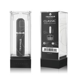 Atomizador Recargable Travalo Classic HD 5 ml Negro