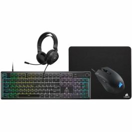 Corsair COR08400066687993 Pack Gaming 4 en 1: Teclado K55, Ratón HARPOON RGB PRO, Alfombrilla MM100, Auriculares HS35 Multiplataforma Corsair COR08400066687993 Pack Gaming 4 en 1: Teclado K55, Ratón HARPOON RGB PRO, Alfombrilla MM100, Auriculares HS35 Multiplataforma Precio: 128.88999981. SKU: B199RB39RV