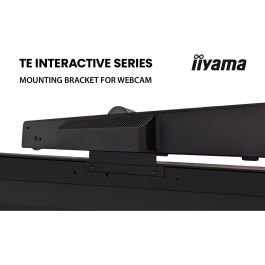Iiyama TE9813A-B1AG Pantalla Interactiva 98" UHD IPS Android 14 8/128GB 450cd/m² Antiglare LAN WiFi-6/BT 5.0 OPS Slot VESA 400x400 Negro