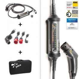 Juice Technology JUICE BOOSTER 2 Traveller Plus EV Set (EU) (anthrazit/schwarz, 1,4 - 22 kW, 3,1 Meter Kabel) Cargador EV Precio: 1058.3265. SKU: B1CNZG6W4C