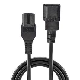 Lindy Cable de Alimentación IEC C14 a IEC C15 'Hot Condition' de 2m, Negro