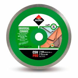Rubi Disco Diamantado CSV PRO Ø125mm para Corte en Seco de Baldosa Cerámica Profesional - Versátil para Distintos Materiales Precio: 14.69000016. SKU: S7914541