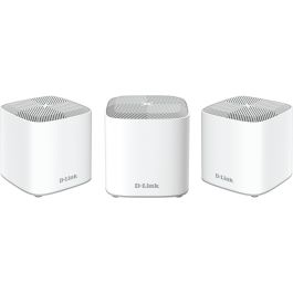 D-Link COVR-X1863 Router Mesh WiFi 6 AX1800 de Doble Banda (2.4 GHz y 5 GHz) para Todo el Hogar - Pack de 3 Precio: 261.49999942. SKU: S0231696