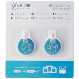 Sureflap Medallón de Identificación RFID para Gatos sin Microchip - Paquete de 2 Colgantes para Puerta Gatera Inteligente Sureflap Medallón de Identificación RFID para Gatos sin Microchip - Paquete de 2 Colgantes para Puerta Gatera Inteligente