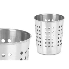 Cubertero de acero Kinvara, 12.5x14.5x12.5 cm, color plata (24 Unidades) Precio: 44.98999978. SKU: B1J3QF4GA3
