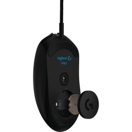 Logitech G403 Gaming Prodigy - Ratón óptico USB con cable, 6 botones, 12000 DPI, negro