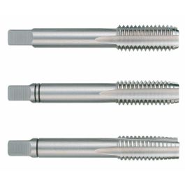 Juego de Machos para roscar a mano RUKO Acero de alta velocidad (HSS) 75 mm DIN 352 3 Unidades