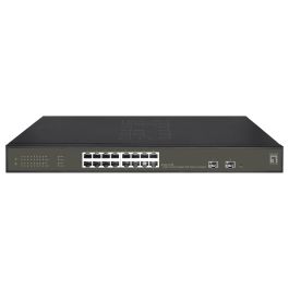 Level One GES-2118P Switch Gestionado 16 Puertos PoE+ Gigabit Ethernet Montaje en Rack 2 Puertos SFP 230W Precio: 431.68999995. SKU: B13PTBG234