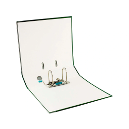 Elba Archivador Palanca A4 Cartón Forrado PP Lomo Ancho Rado Verde