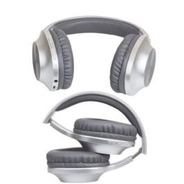 Panasonic RB-HX220B Auriculares Inalámbricos con Micrófono Bluetooth 5.0, Bajos XBS, 23h Batería, Plegables, Plateados