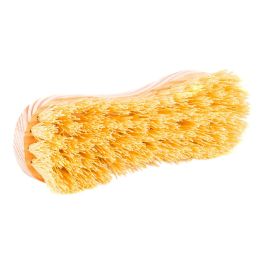 Universal Cepillo de mano de madera con fibras de polipropileno para limpieza en seco y mojado de superficies duras incrustadas