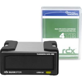 Overland-Tandberg RDX Quikstor Cartucho de Almacenamiento Externo USB 3.0 4TB Precio: 727.1495. SKU: B187RJBVM9