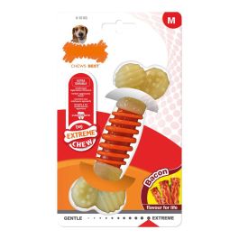 Nylabone Extreme Chew Pro Action M Juguete Dental para Perros Triple Acción Limpieza Refresca Aliento Sabor Bacon Precio: 10.78999955. SKU: S6101207