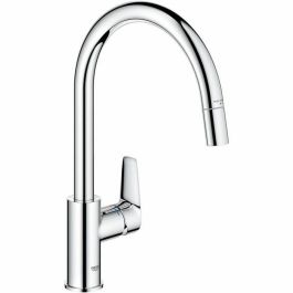 Grohe 30550000 Grifo Cocina Monomando para Fregadero Cromado, Caño Alto en C, Aireador Extraíble Serie StartEdge Precio: 150.99000004. SKU: B19Q2CZFT9
