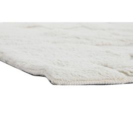 DKD Home Decor Alfombra Crudo Lana Algodón con Relieve 160 x 230 cm
