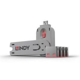 Lindy Bloqueador de Puertos USB, Pack de 4 Unidades Rosas. Seguridad física para PC, evita acceso no autorizado y robo de datos. Precio: 27.50000033. SKU: B1C8TNWT8T
