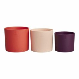 Elho ELH1361201370900 Maceta Lex Pott Set 14 Rojo Rosa Morado para Interior, 100% Reciclada - 14x13.8x12cm Precio: 27.50000033. SKU: B16T3SWL3C