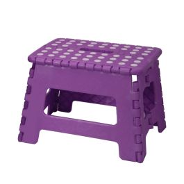 Taburete Plegable Alexandra House Living Violeta 32 x 22 x 25 cm