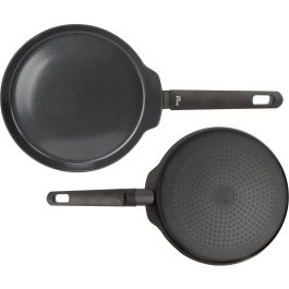 Cosy & Trendy Sartén para Crepes - Totalmente Negra - Aluminio Ø24 cm - Apta para todo tipo de cocinas, incluida Inducción
