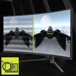 MSI Monitor Gaming MAG 345CQRDE 34" UWQHD Curvo 180Hz TFT