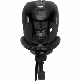 BBGO BBG8437027499098 Silla Coche Giratoria Blissrider I-SIZE 40-150 cm ISOFIX Bebé Nacimiento a 12 Años Negro Gris Piel Sintética