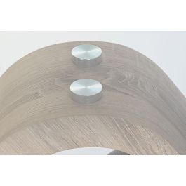 Mesa Centro Moderno DKD Home Decor Transparente Plateado 60 x 45 x 120 cm