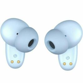 Mars Gaming MHIB2BL Auriculares Inalámbricos Bluetooth 5.4 Intraurales Azules con Micrófono, Estuche de Carga con Pantalla y 24h Autonomía