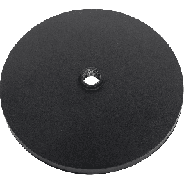 SBG Soporte de Micrófono Recto de Suelo con Base Redonda 30cm | Altura Ajustable 889-1625mm | Acero Negro