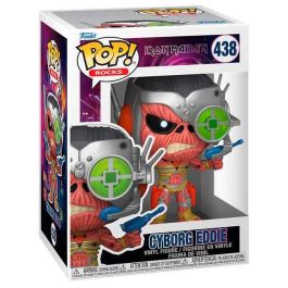 Funko Figura POP Iron Maiden Cyborg Eddie Vinilo 9cm