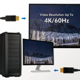LogiLink Displayport Cable 2 M Black